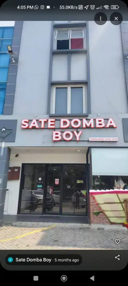 Sate Domba Boy