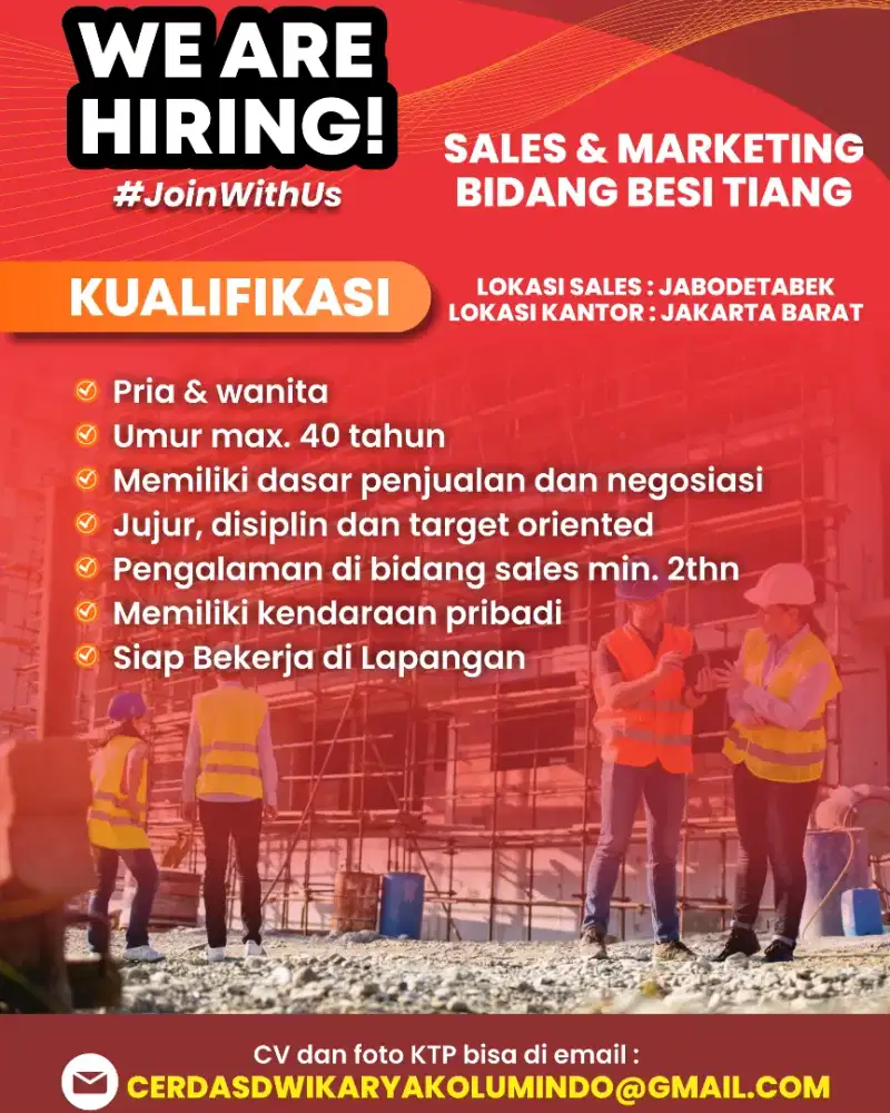 SALES PABRIK BESI
