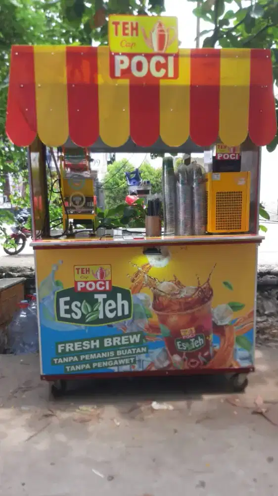 Jaga bouth minuman..