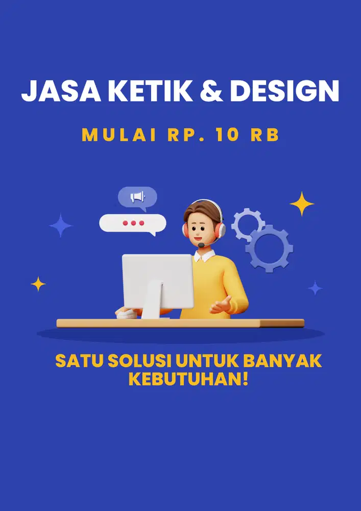 Jasa Ketik Mulai 10 rb