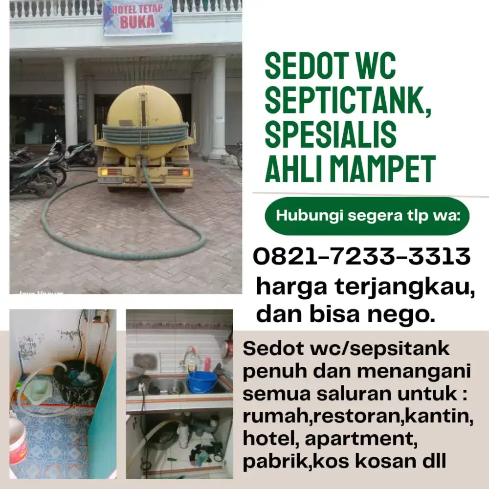 SEDOT WC PEKANBARU