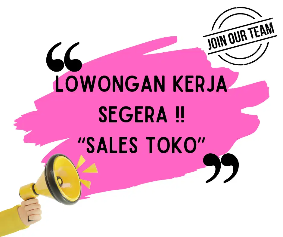 BUTUH SEGERA: HOST LIVE / SALES