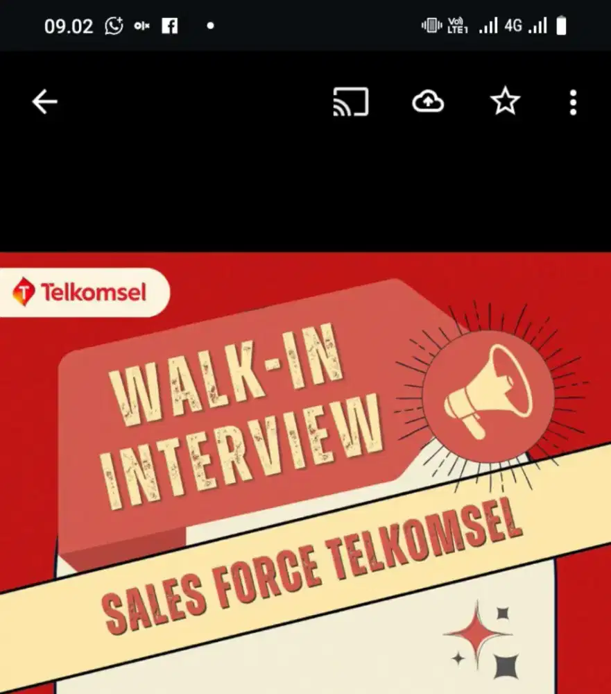 Di butuh kan sales marketing untuk menawarkan produk telkomsrl