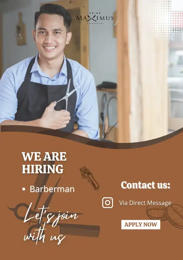 Loker Barberman (Maximus Barbershop - Tj, Duren - JakBar)