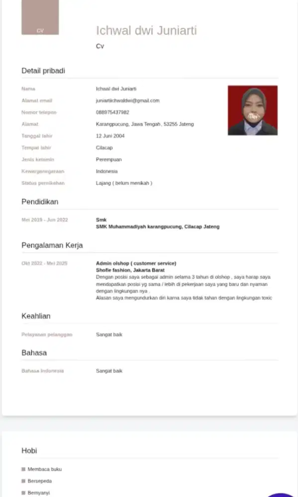 Mencari pekerjaan