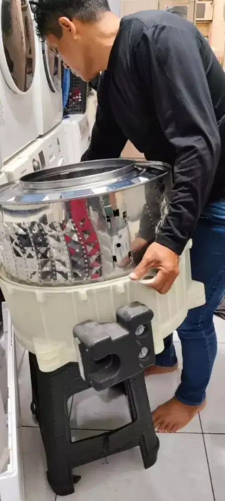 service ac kulkas mesin cuci pompa