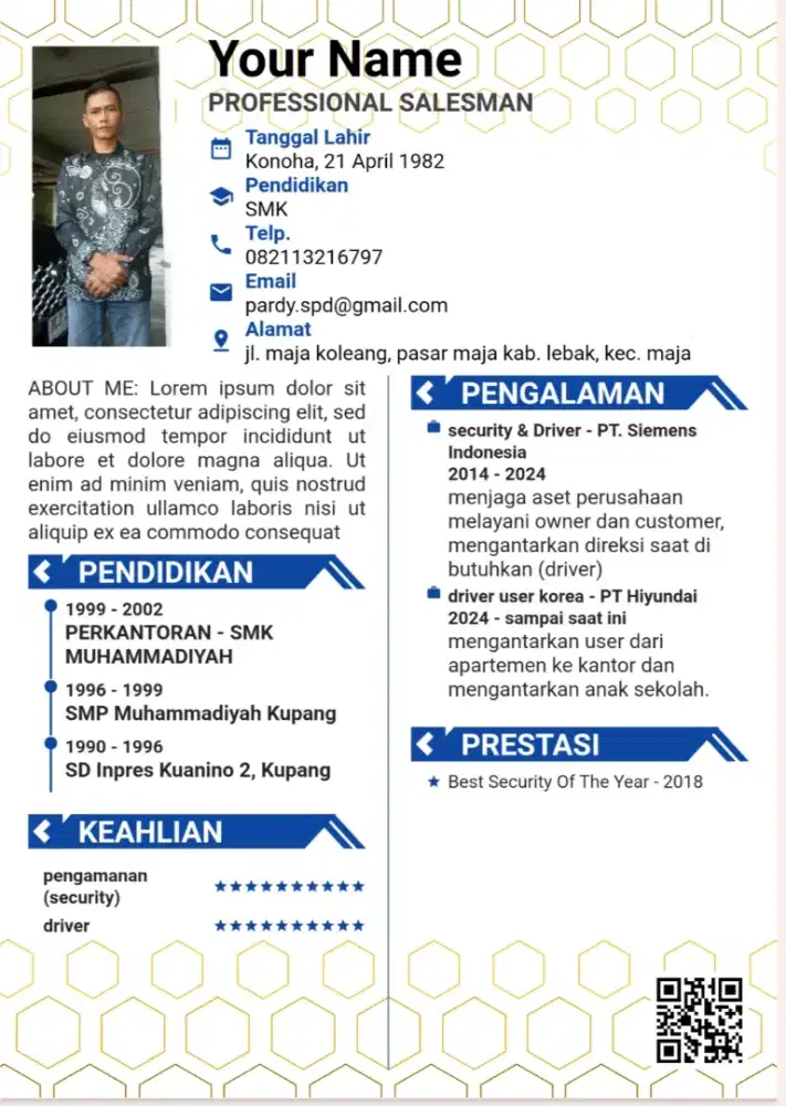Cari kerja Driver Pribadi / kantor
