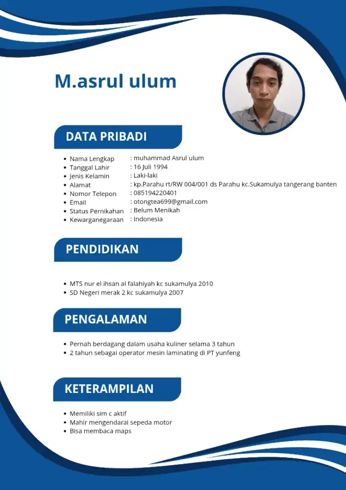 Mencari pekerjaan