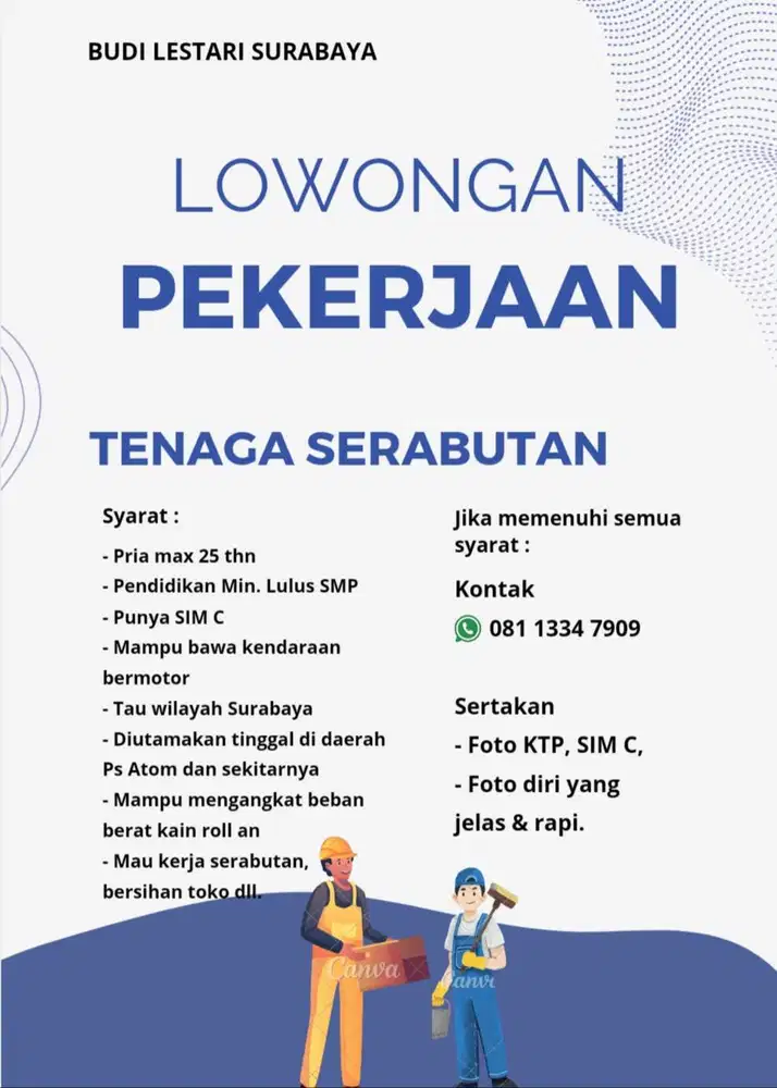 Tenaga Pria Serabutan