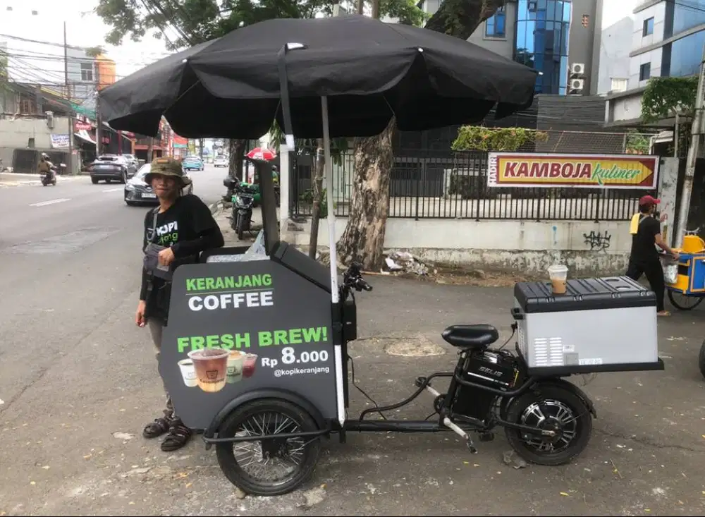 DICARI Barista Sepeda Kopi Keliling Bandung