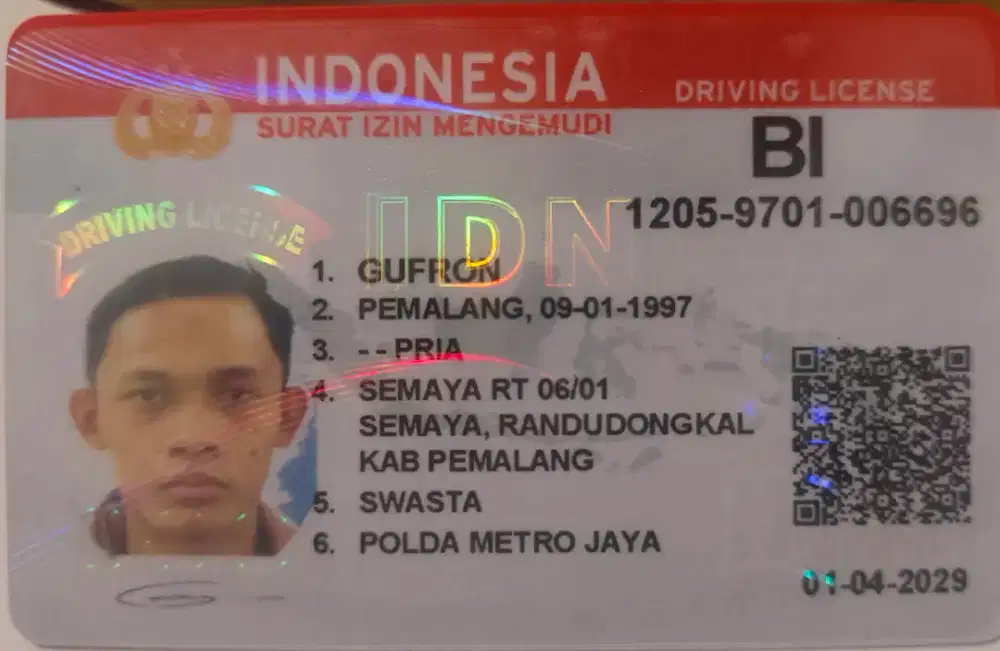 Saya sedang mencari pekerjaan driver pengalaman 5 tahun