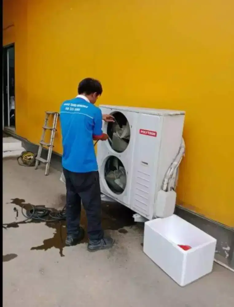 Service AC, cuci AC, bongkar pasang AC, kulkas, mesin cuci, pompa air