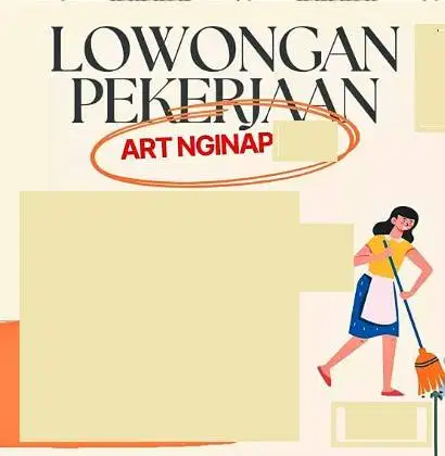 Dibutuhkan ART (Asisten Rumah) khusus Cuci&Setrika Pakaian