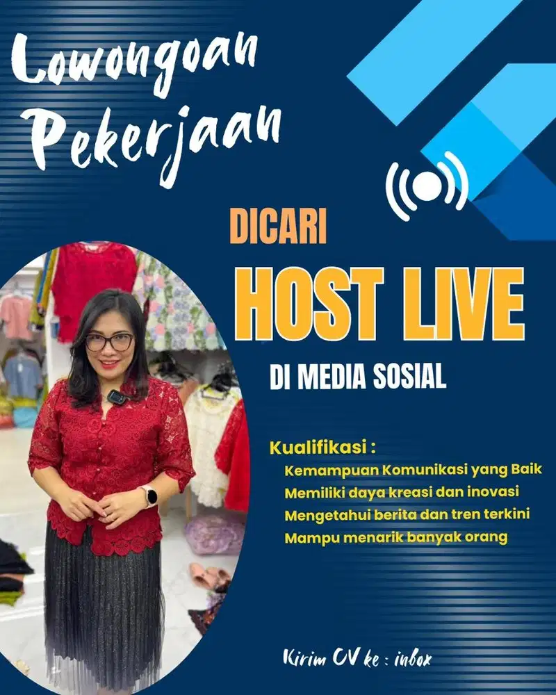 HOST LIVE MEDSOS