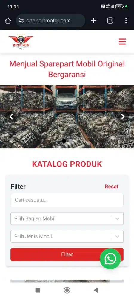 Lowongan admin online