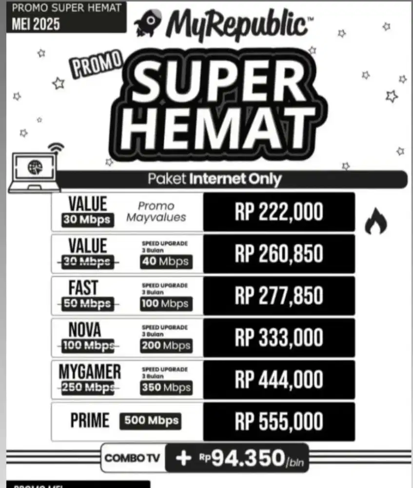 PROMO WIFI MYREPUBLIC BULAN MEI !!!