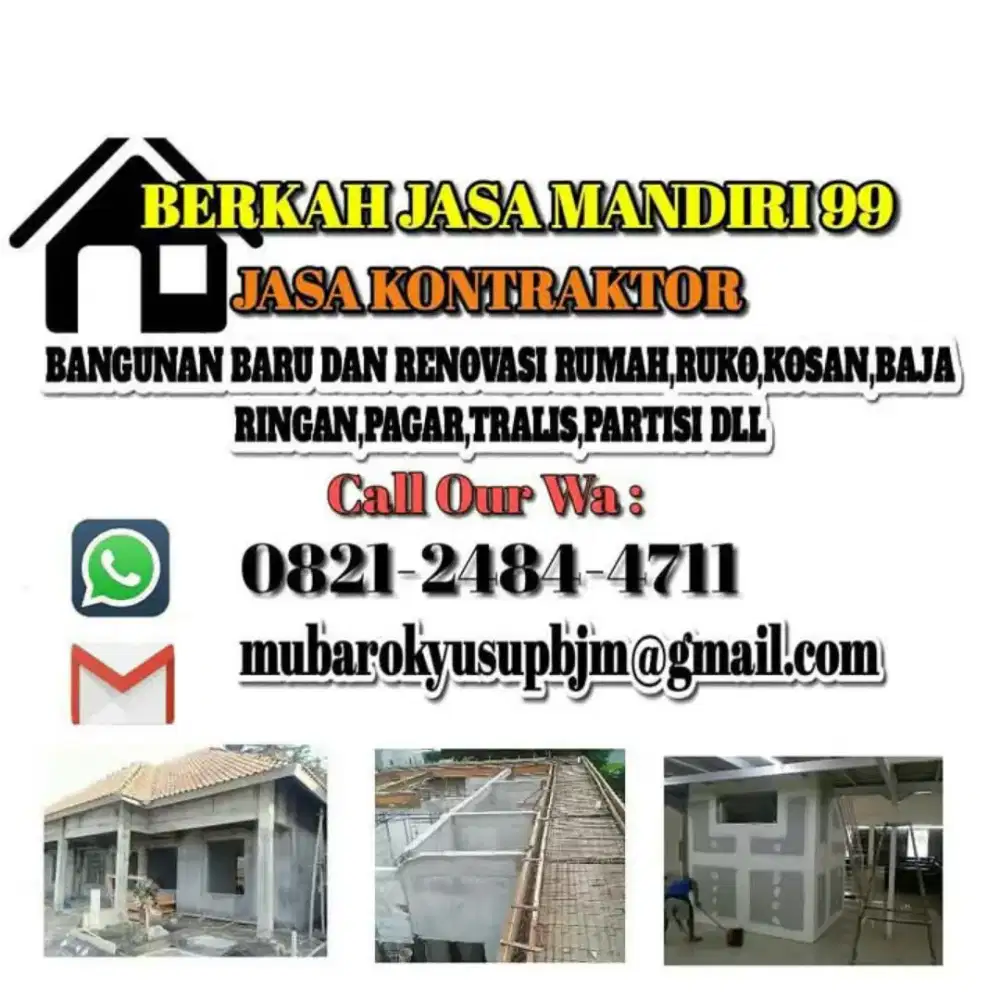 jasa tukang bangunan borongan