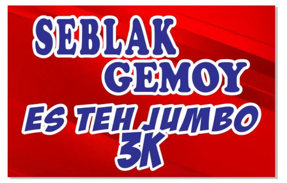 loker jaga warung seblak dan es teh