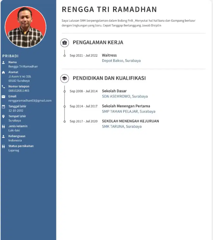 Mencari pekerjaan