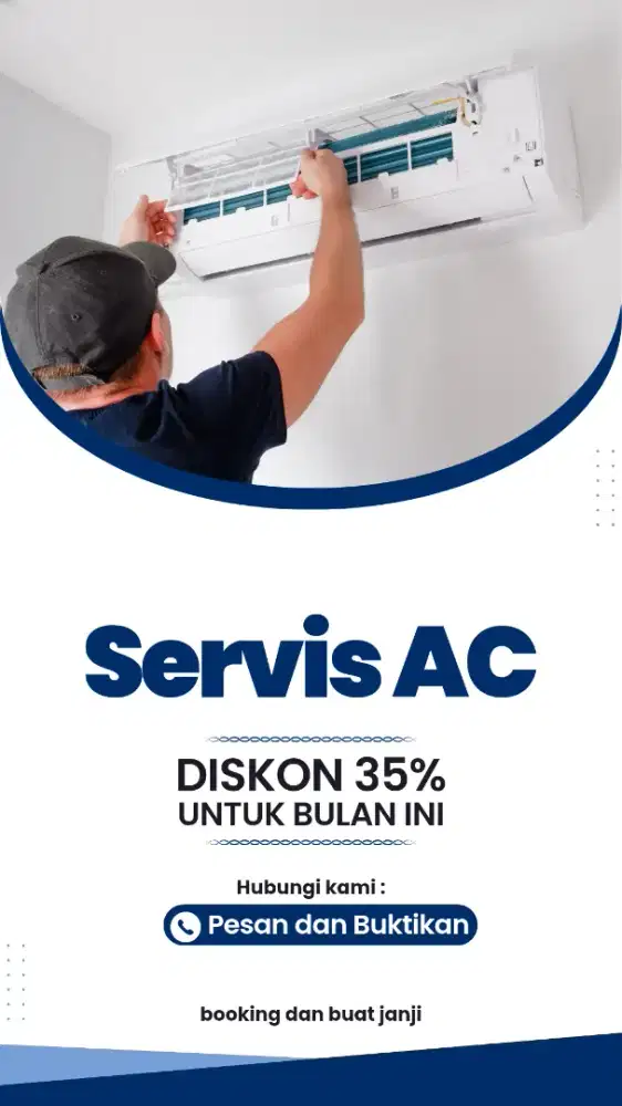 Service/ servis AC PROMO HANYA BULAN INI Cuci Perbaikan & Pasang AC