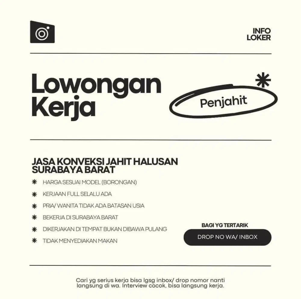 PENJAHIT HALUSAN