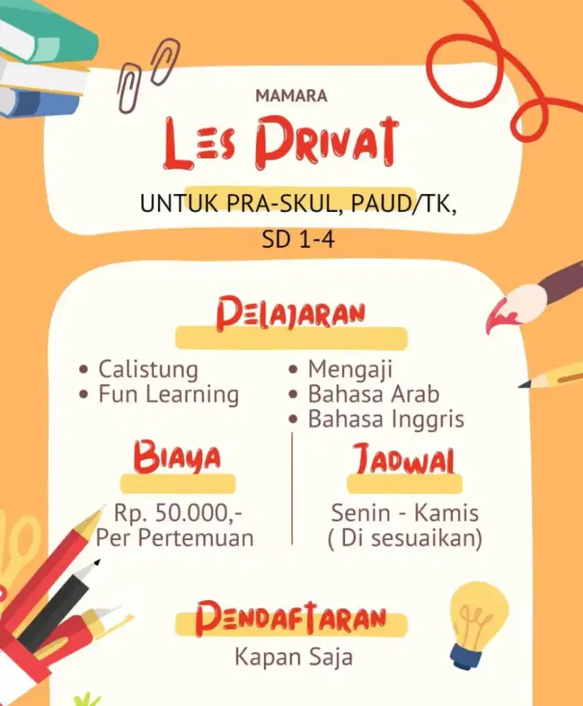 Jasa Les Privat