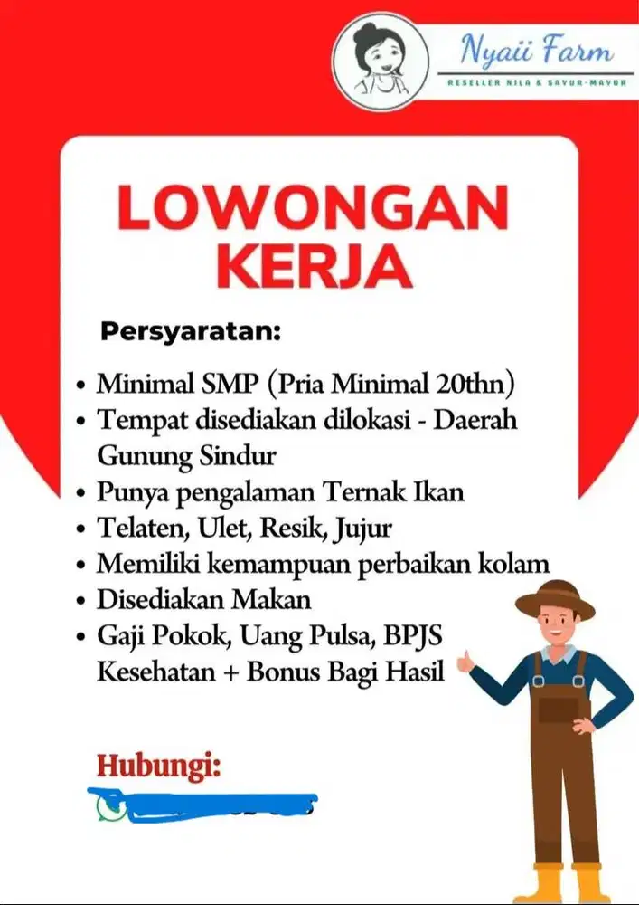 Leader Peternakan Nila / Lele