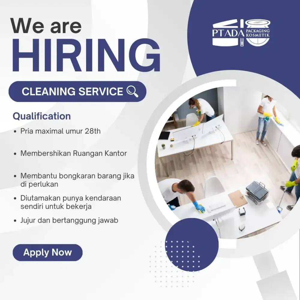Lowongan kerja office boy