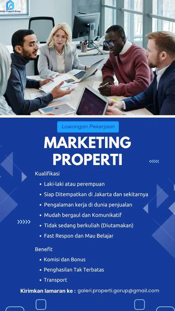 Lowongan Kerja Marketing Properti