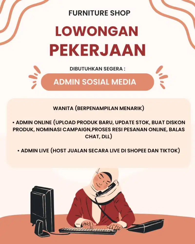 Admin Shopee dan Tiktok Shop