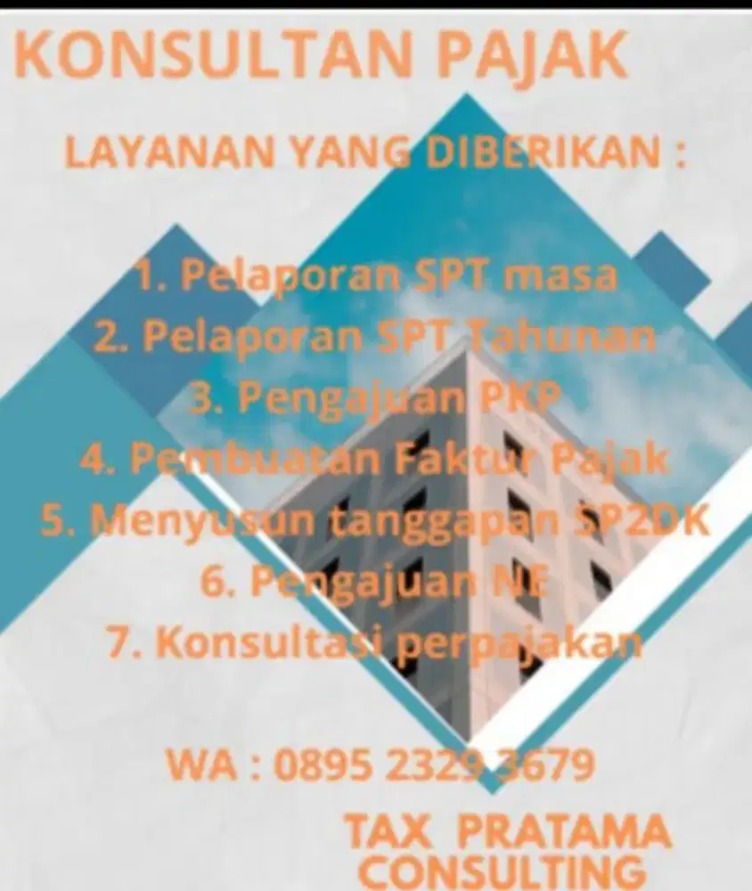 JASA KONSULTAN PAJAK