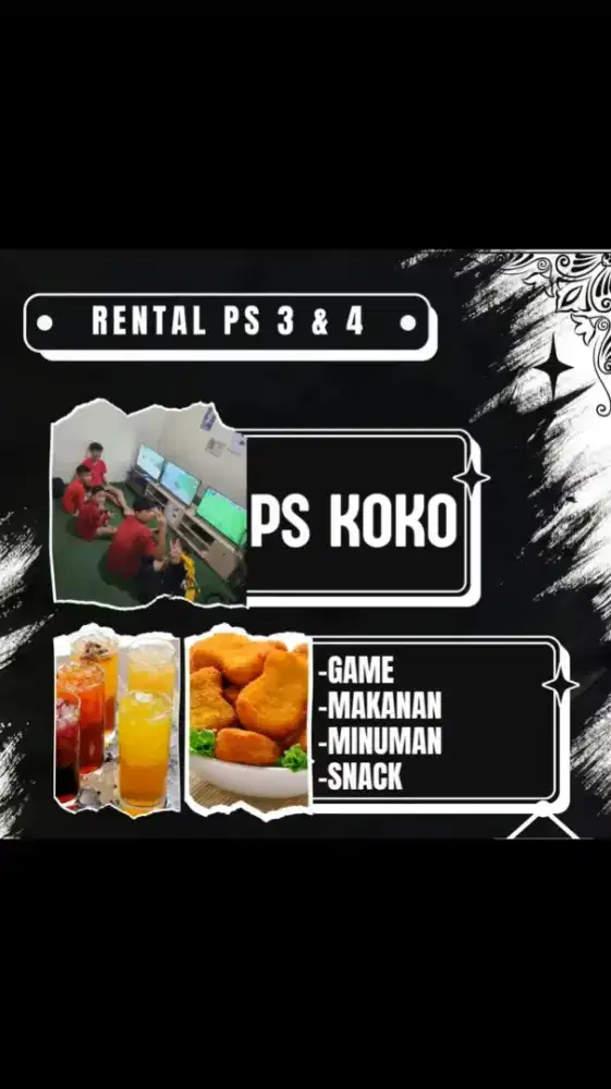 Admin & oprasional rental ps