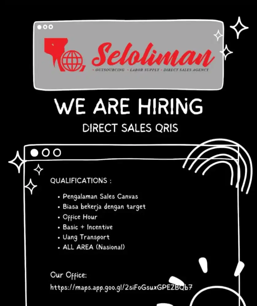 sales QRIS area nasional