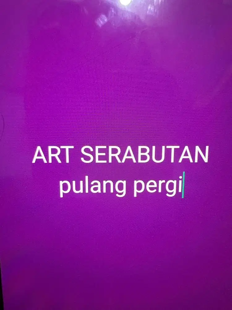 ART SERABUTAN pulang pergi CIBINONG