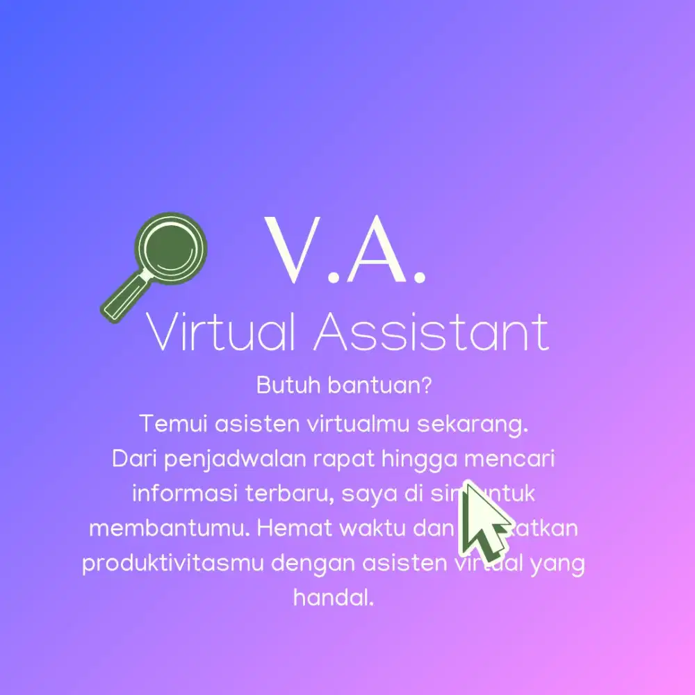 Jasa Asisten Virtual