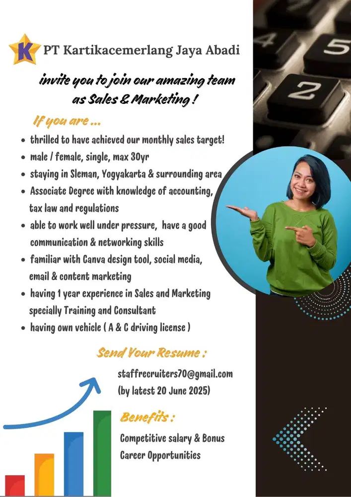 Sales & Marketing Job Vacancy