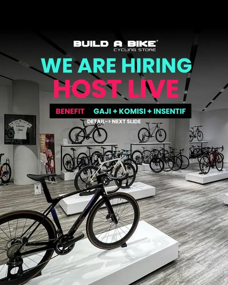 HOST LIVE - Build a bike