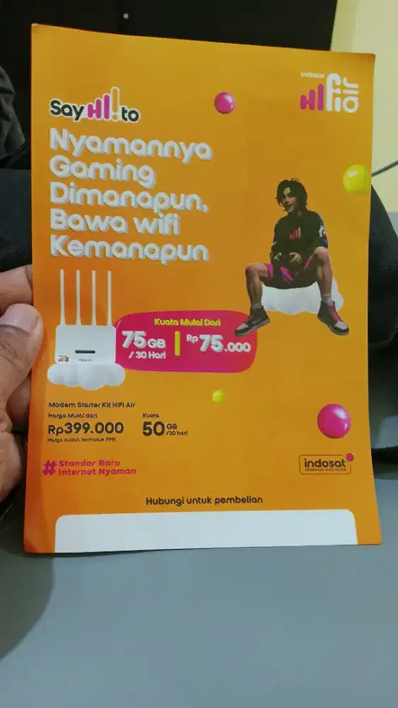 Modem Hifi Air Indosat