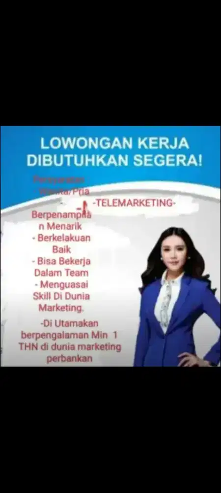 Marketing  / Telemarketing