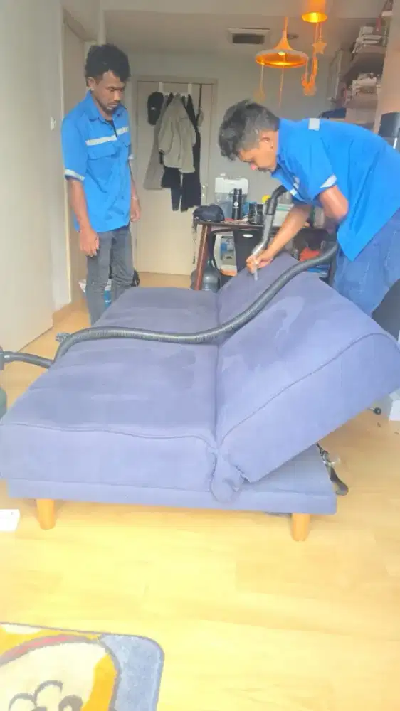 Jasa cuci kasur springbed sofa karpet jok mobil dll