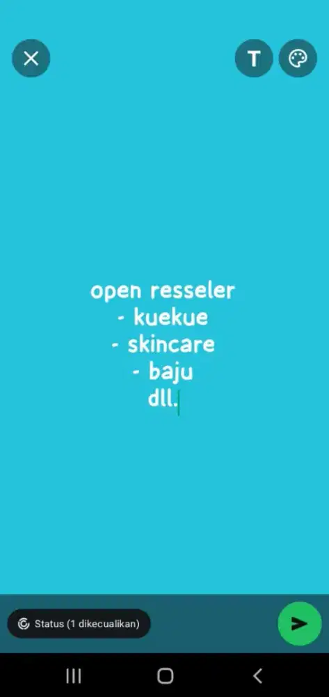 Open resseler cake