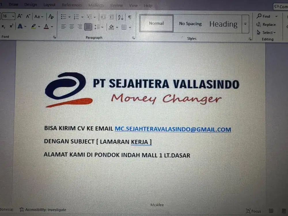 Teller Money Changer