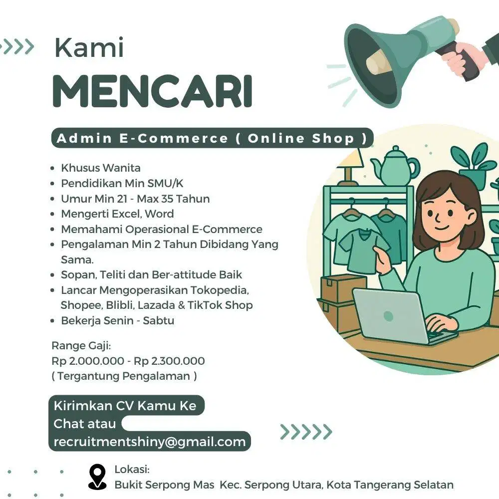 Admin E-Commerce ( Online Shop )