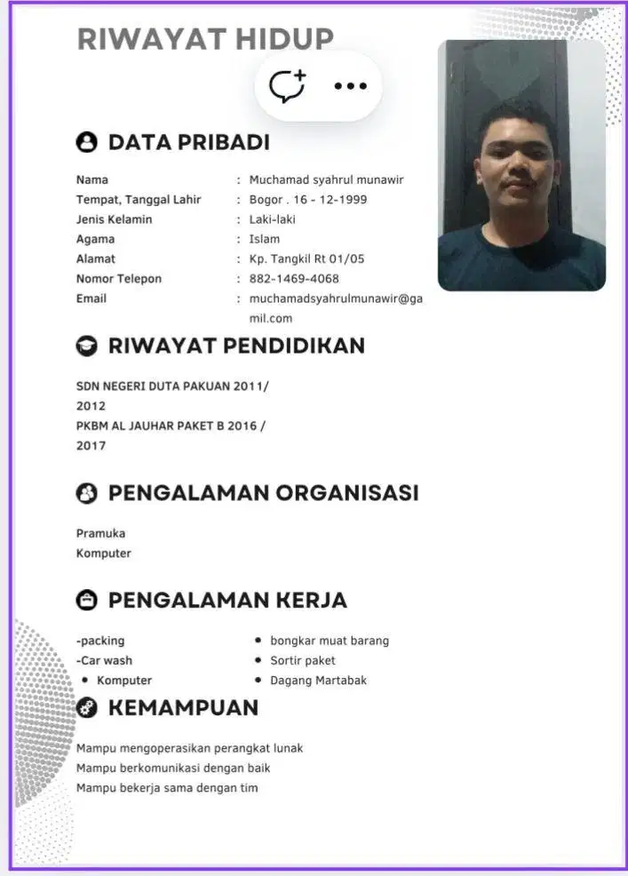 Mencari lowongann