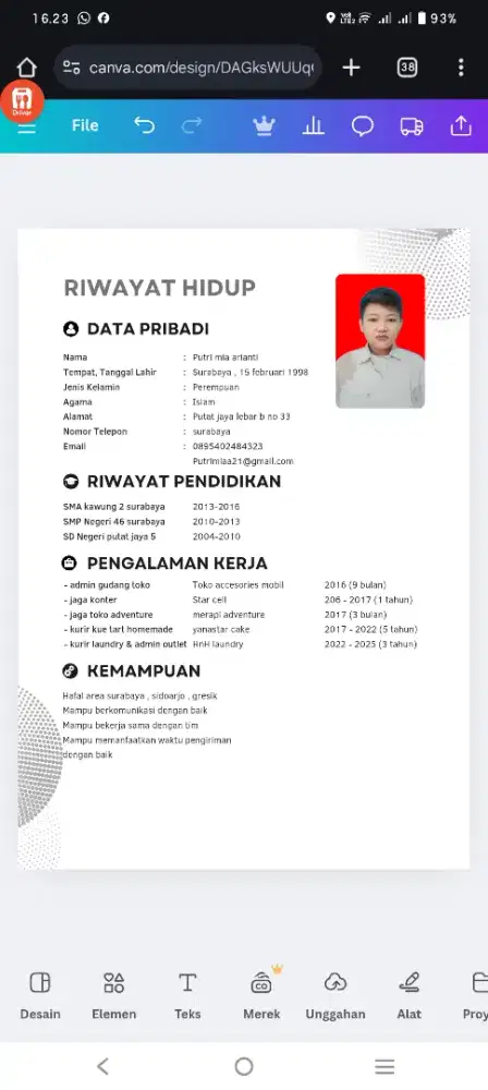 Cari lowongan kerja kurir atau serabutan