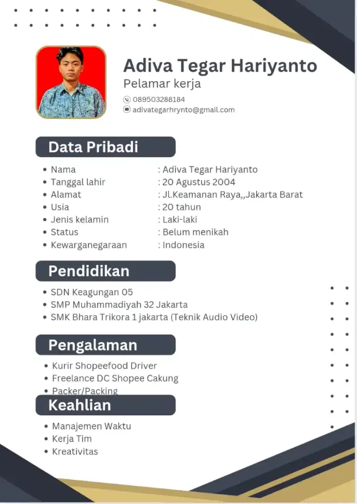 Mencari pekerjaan serius
