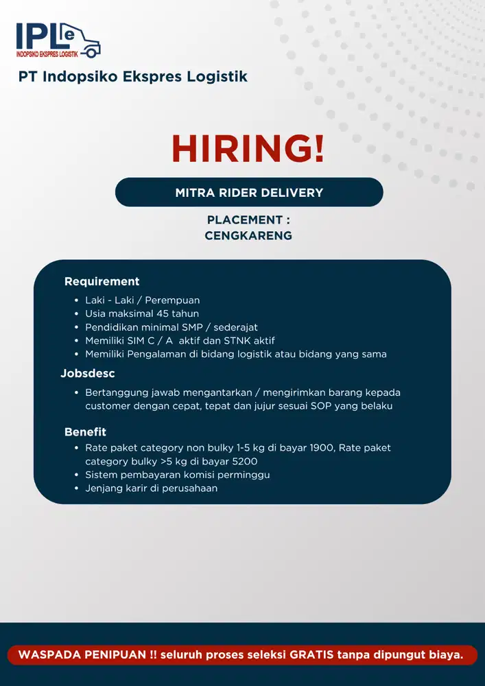 MITRA KURIR AREA CENGKARENG