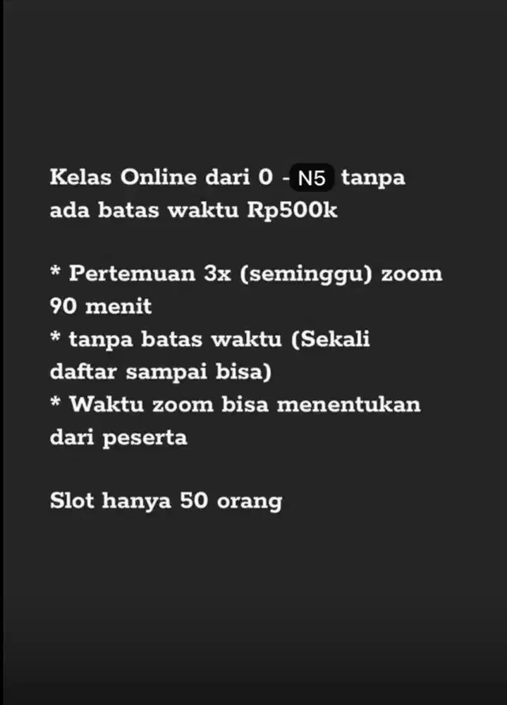 Belajar bahasa jep