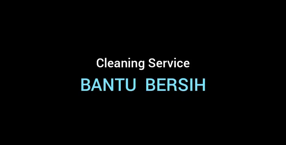 Cleaning BANTU BERSIH