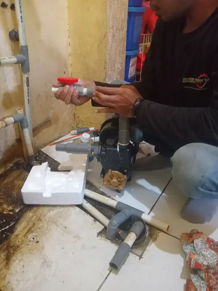 Jasa pasang pompa.tandon,dan filter air